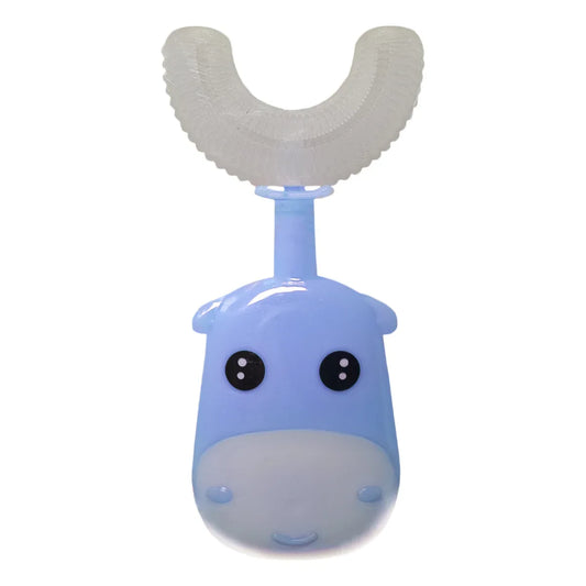 Set 2 Periute de Dinti, U-shape, pentru Copii 3-6 ani, Naimeed D4366, Albastru - 221.ro