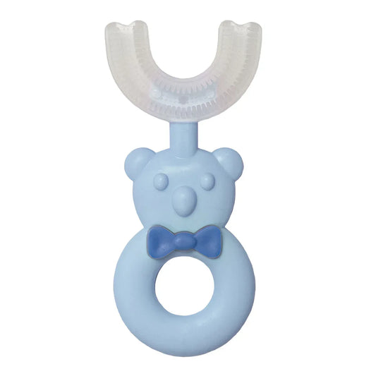 Set 2 Periute de Dinti, U-shape, pentru Copii 6-12 ani, Naimeed D4368, Albastru - 221.ro