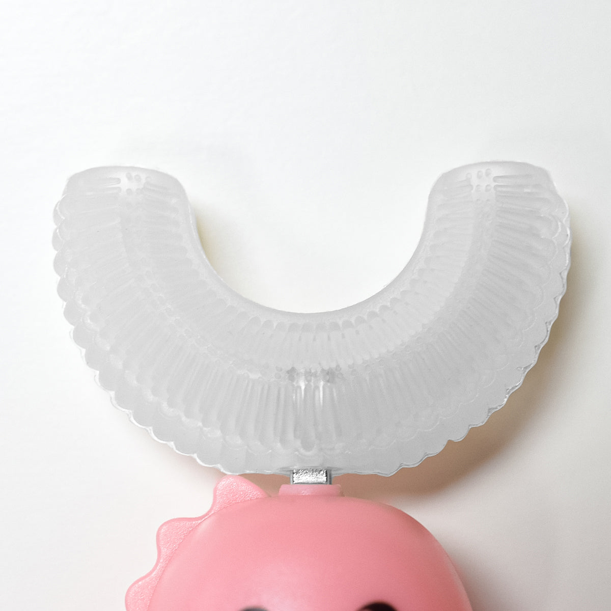 Periuta de Dinti Circulara U-shape, pentru Copii 2-12 ani, Naimeed D4372, Roz