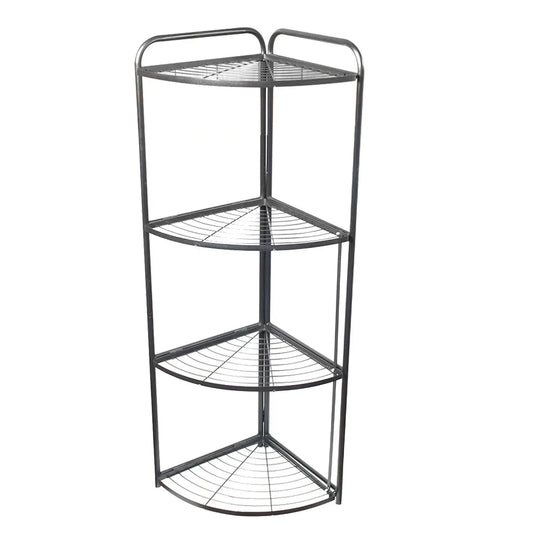 Raft metalic, multifunctional, 4 polite, Naimeed D4408, Negru - 221.ro