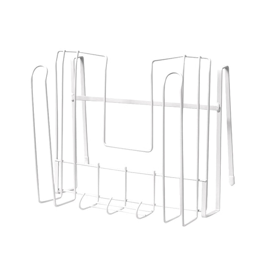 Suport metalic pentru vase si tacamuri, Naimeed D4419, Alb