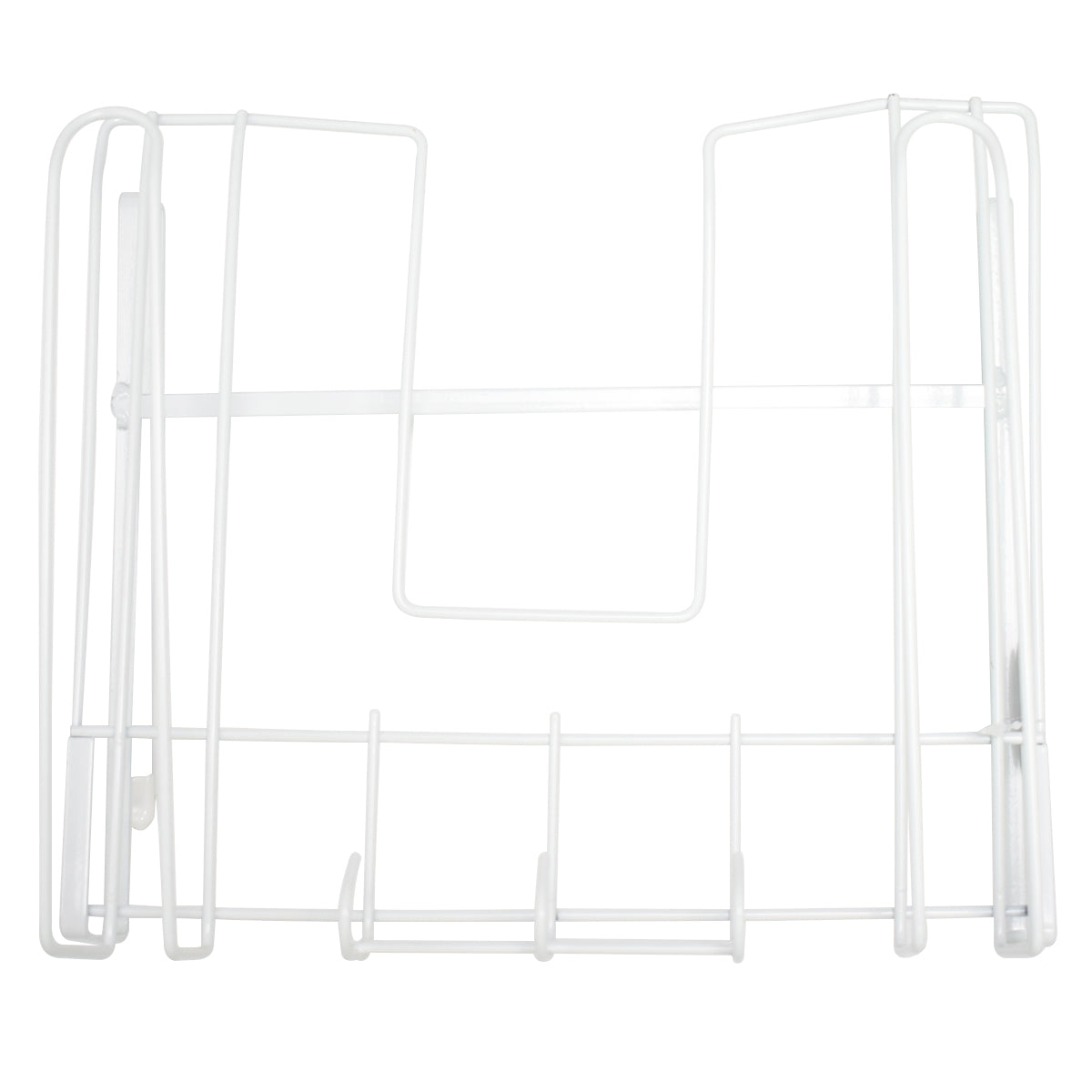 Suport metalic pentru vase si tacamuri, Naimeed D4419, Alb