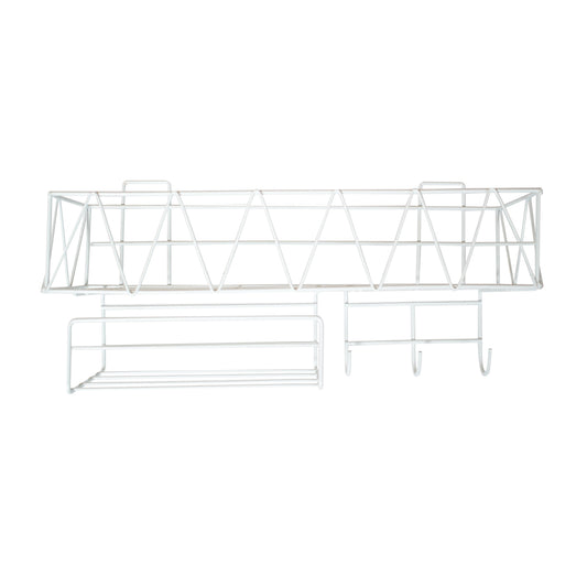 Raft metalic, multifunctional, Naimeed D4421, Alb