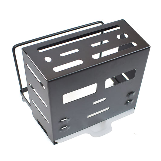 Suport metalic pentru ustensile de bucatarie, Naimeed D4442, Negru