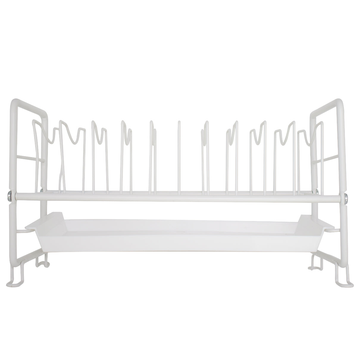 Raft metalic pentru vase, Naimeed D4448, Alb