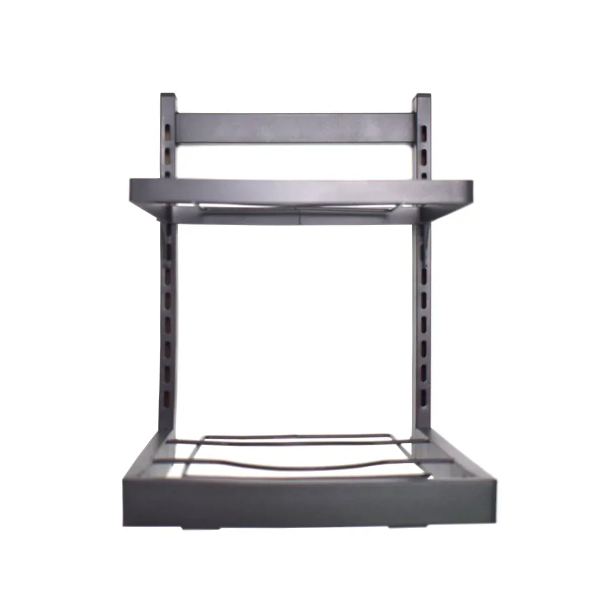 Raft metalic ajustabil, 2 polite, Naimeed D4450, Negru - 221.ro