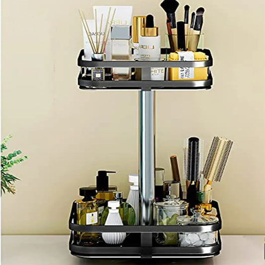 Suport metalic, 2 polite rotative, Naimeed D4492, Negru - 221.ro