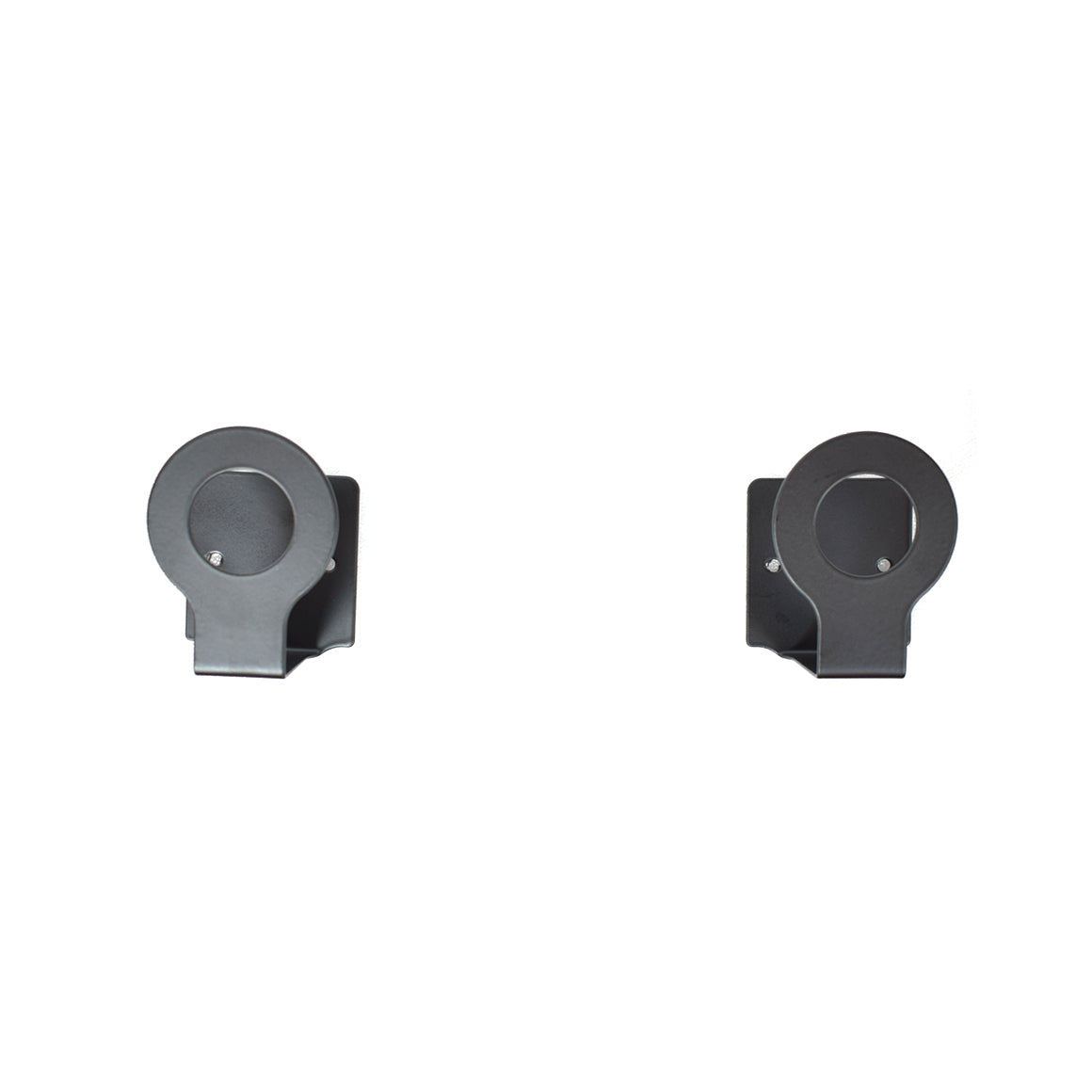 Set 2 suporturi metalice pentru tocatoare, Naimeed D4511, Negru