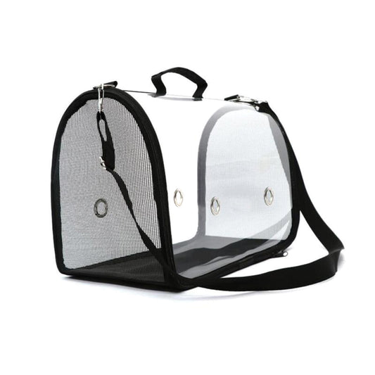 Geanta pentru transportul animalelor de companie, Naimeed D4522, M, Negru