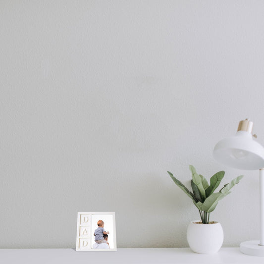 Rama foto Tata, o poza, Naimeed D4554W, Alb