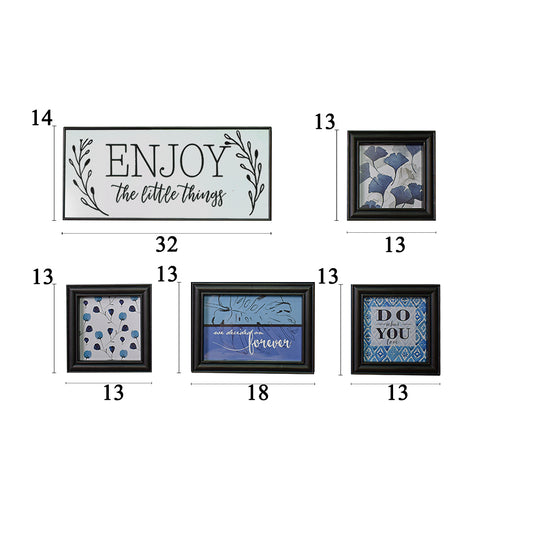 Rama foto, 4 poze, Naimeed D4567N, Negru