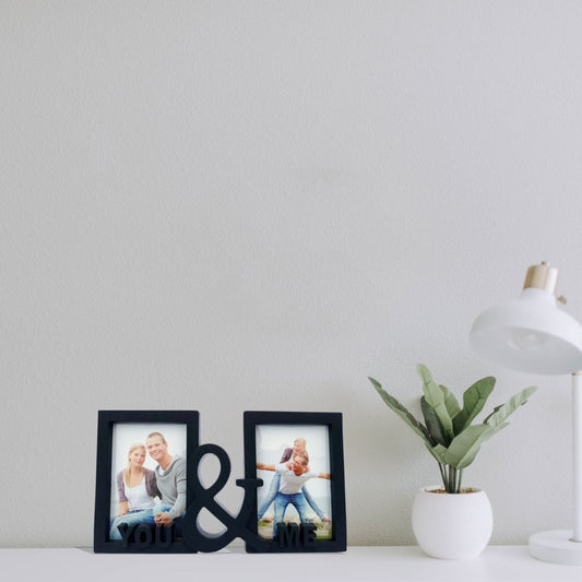 Rama foto You and me, 2 poze, Naimeed D4576N, Negru