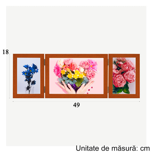 Rama foto, 3 poze, Naimeed D4586 Red Wood