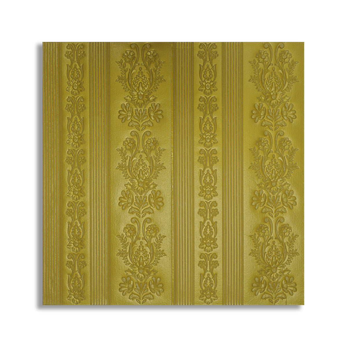 Set 10 x Tapet 3D Autoadeziv, design modern, rezistent la umezeala, usor de curatat, 70x70cm, Naimeed D4708, Auriu