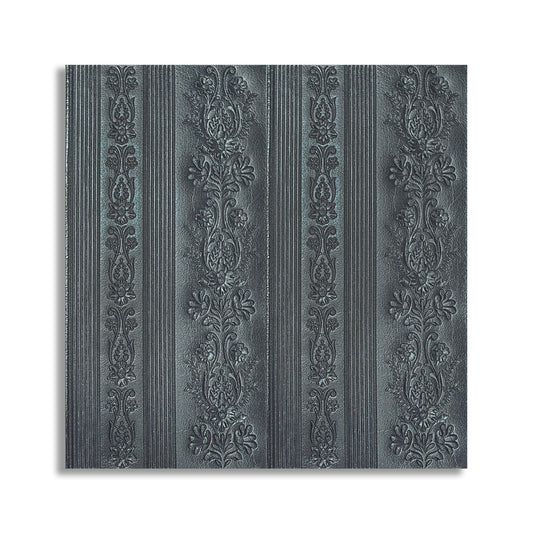 Set 10 x Tapet 3D Autoadeziv, design modern, rezistent la umezeala, usor de curatat, 70x70cm, Naimeed D4710, Negru