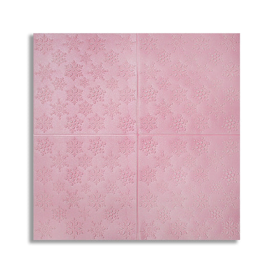 Set 5 x Tapet 3D Autoadeziv, design modern, rezistent la umezeala, usor de curatat, 70x70cm, Naimeed D4718, Roz