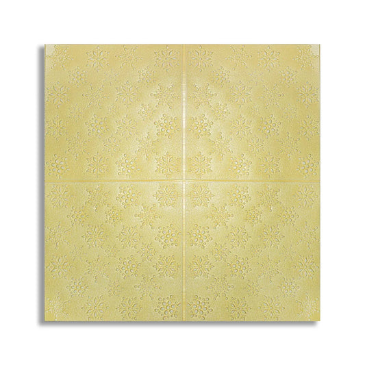 Set 10 x Tapet 3D Autoadeziv, design modern, rezistent la umezeala, usor de curatat, 70x70cm, Naimeed D4719, Galben - 221.ro