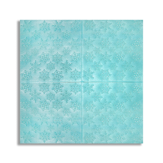 Set 10 x Tapet 3D Autoadeziv, design modern, rezistent la umezeala, usor de curatat, 70x70cm, Naimeed D4721, Albastru