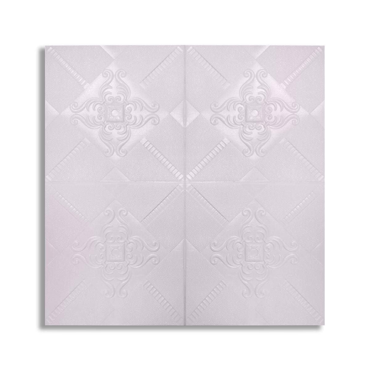 Set 10 x Tapet 3D Autoadeziv, design modern, rezistent la umezeala, usor de curatat, 70x70cm, Naimeed D4728, Roz