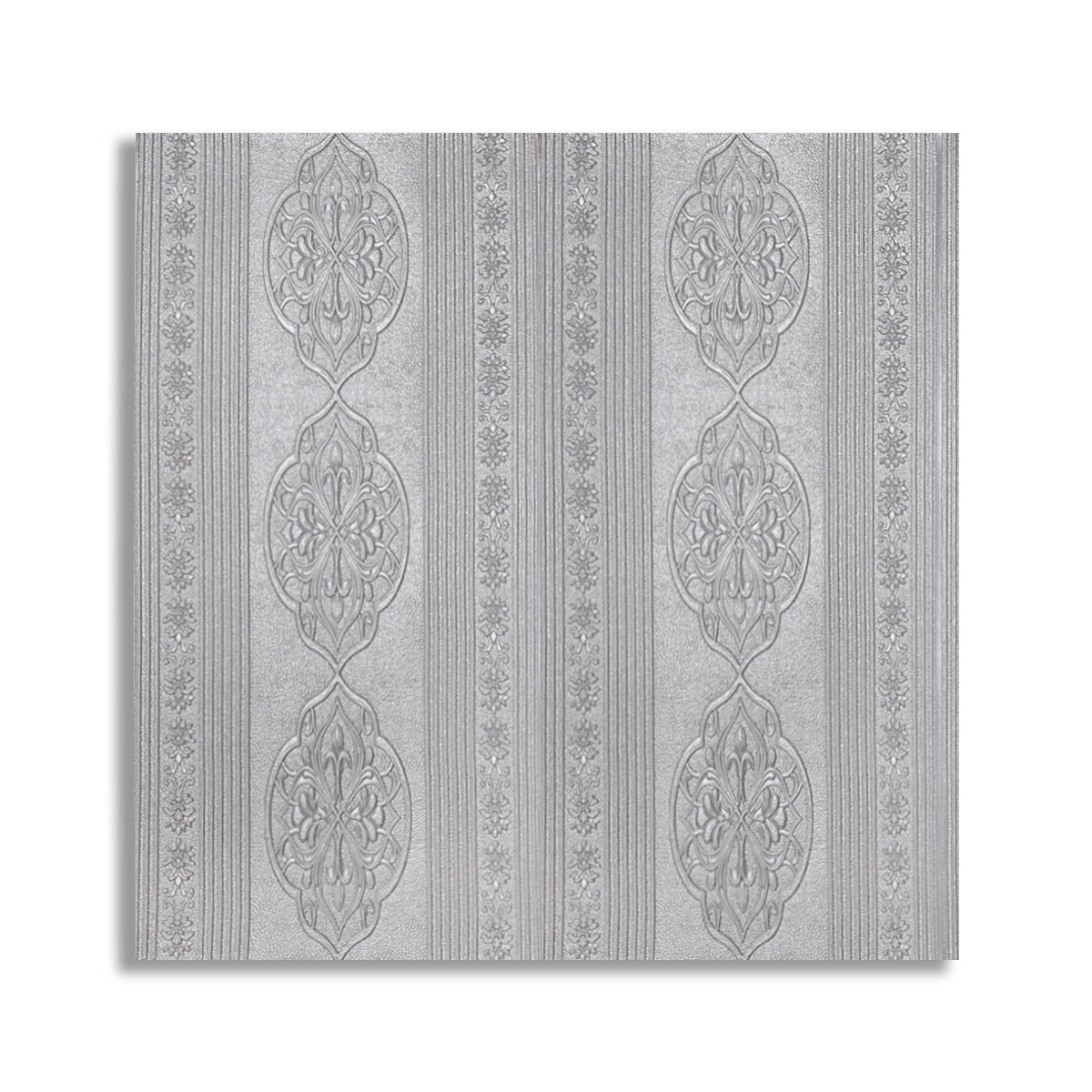 Tapet 3D Autoadeziv, design modern, rezistent la umezeala, usor de curatat, 70x70cm, Naimeed D4731, Argintiu