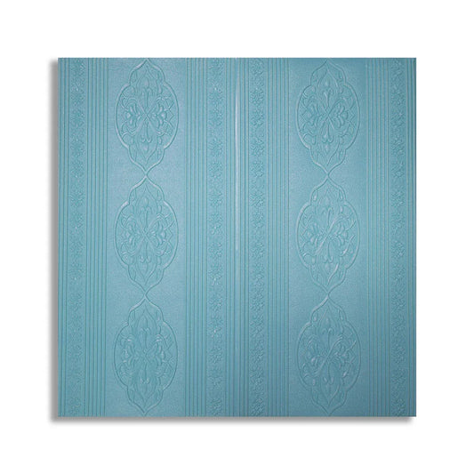 Set 5 x Tapet 3D Autoadeziv, design modern, rezistent la umezeala, usor de curatat, 70x70cm, Naimeed D4732, Albastru - 221.ro