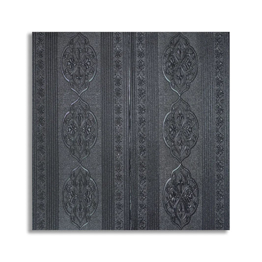 Set 10 x Tapet 3D Autoadeziv, design modern, rezistent la umezeala, usor de curatat, 70x70cm, Naimeed D4734, Negru - 221.ro
