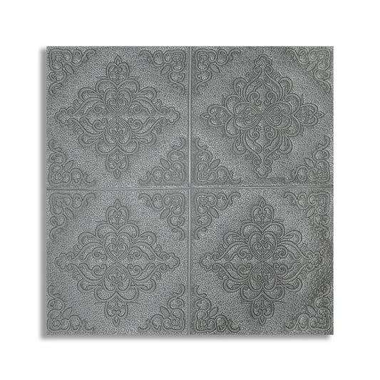 Set 5 x Tapet 3D Autoadeziv, design modern, rezistent la umezeala, usor de curatat, 70x70cm, Naimeed D4752, Argintiu - 221.ro
