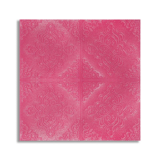 Set 10 x Tapet 3D Autoadeziv, design modern, rezistent la umezeala, usor de curatat, 70x70cm, Naimeed D4755, Roz - 221.ro