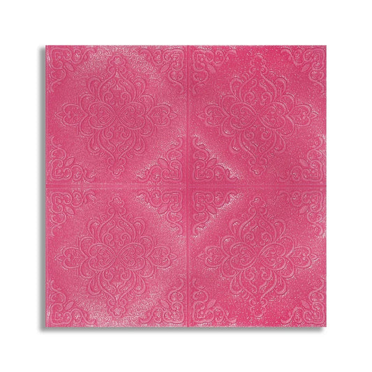 Set 10 x Tapet 3D Autoadeziv, design modern, rezistent la umezeala, usor de curatat, 70x70cm, Naimeed D4755, Roz - 221.ro