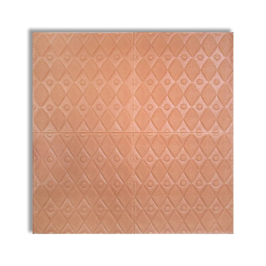 Set 10 x Tapet 3D Autoadeziv, design modern, rezistent la umezeala, usor de curatat, 70x70cm, Naimeed D4760, Maro - 221.ro