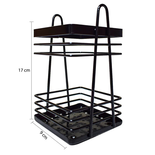 Suport tacamuri din metal, Naimeed D4777, Negru - 221.ro