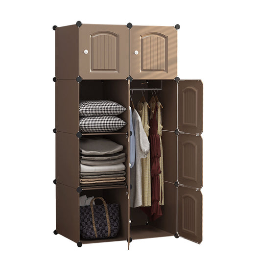 Dulap Modular, 8 Usi, Naimeed D4788, Maro