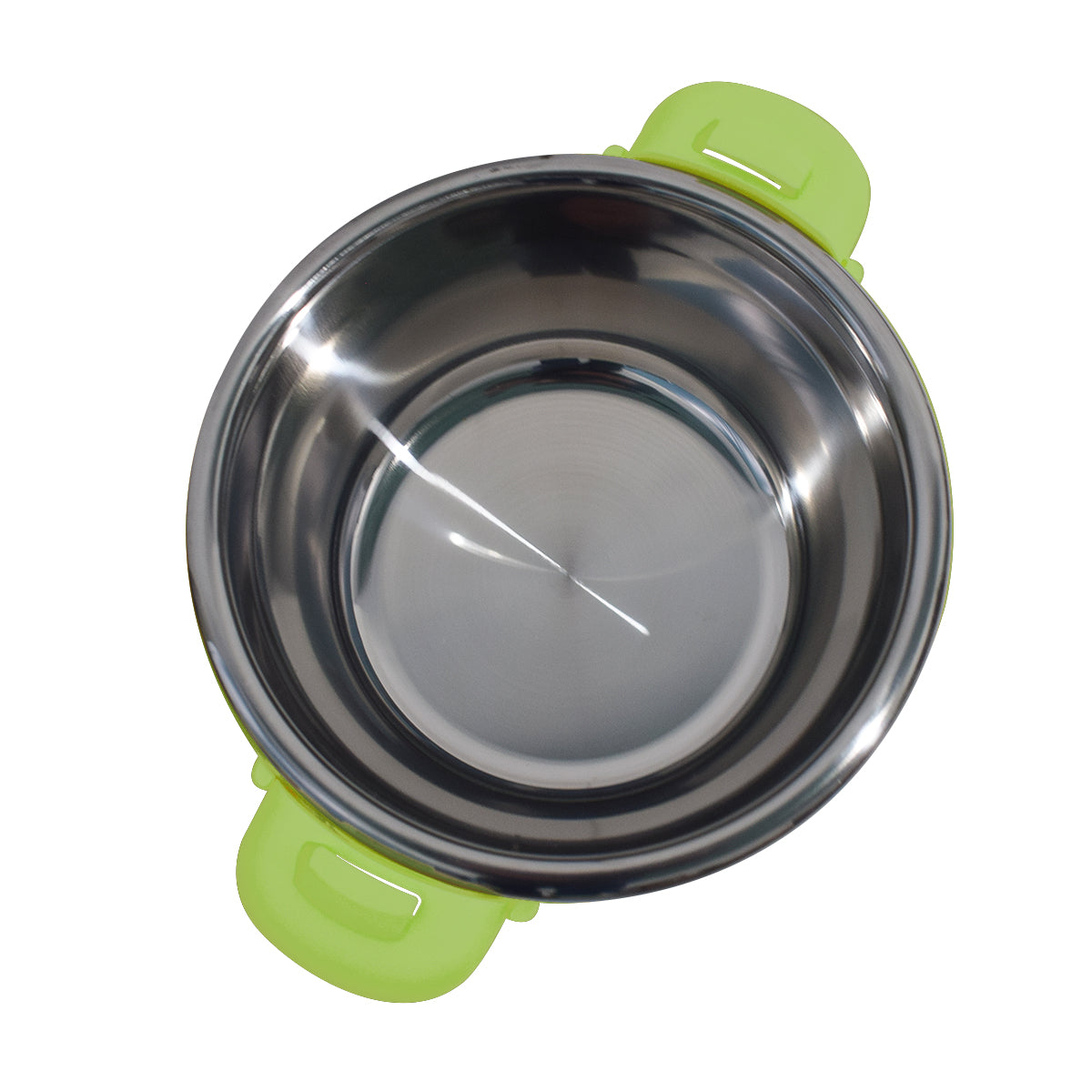 Caserola termica, set 5 piese, cu interior din inox, Naimeed D4799, Verde