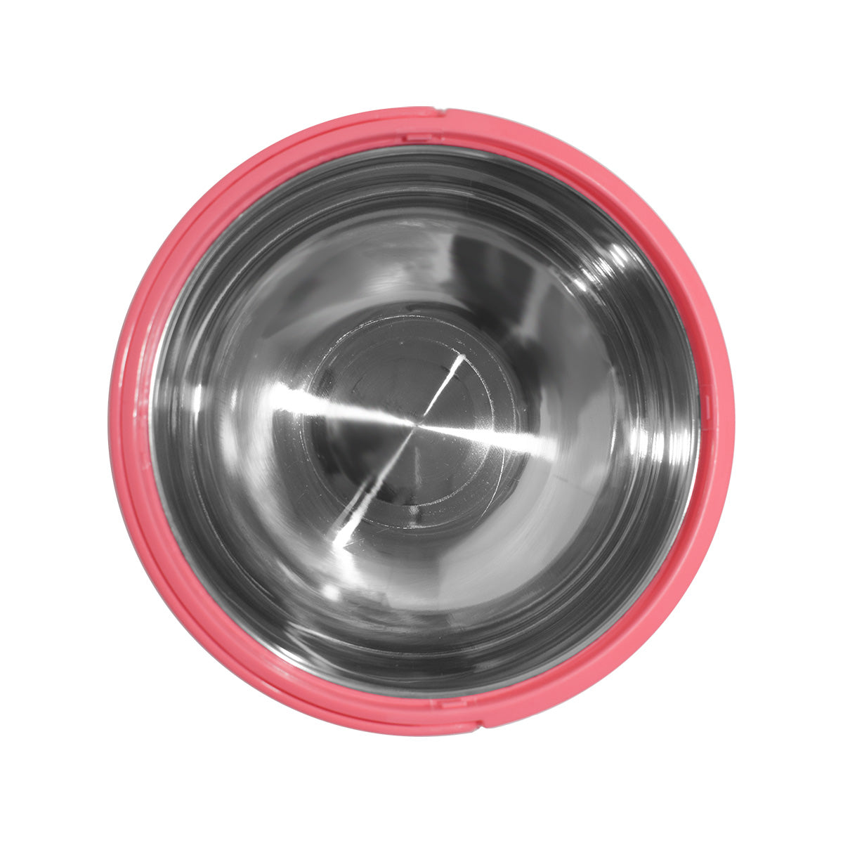 Caserola termica, set 2 piese, interior din inox, Naimeed D4805, Rosu