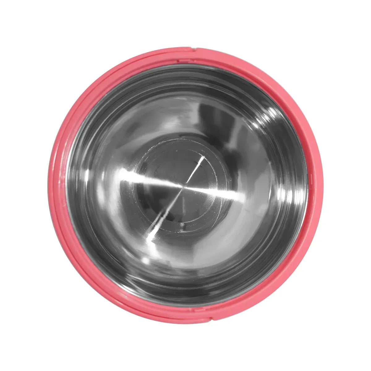 Caserola termica, set 2 piese, interior din inox, Naimeed D4805, Rosu - 221.ro