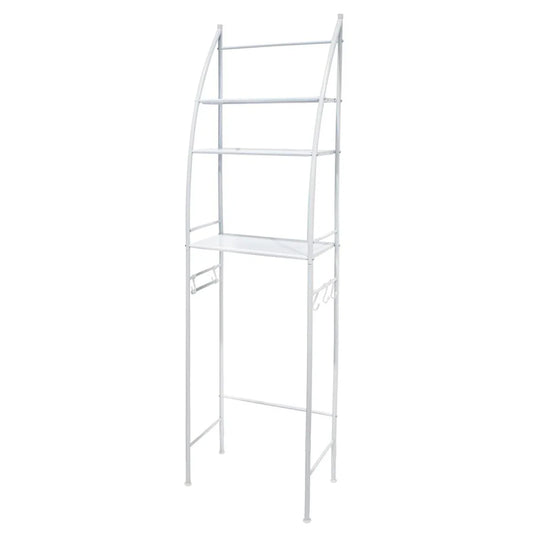 Raft de baie, 3 polite deasupra toaletei, Naimeed D4822, Alb