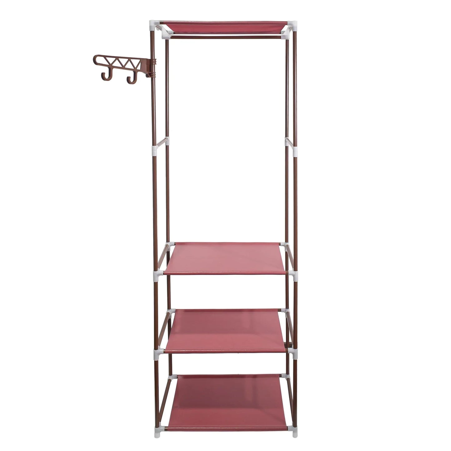 Dulap pentru haine, 3 polite, Naimeed D4832M, Maro - 221.ro