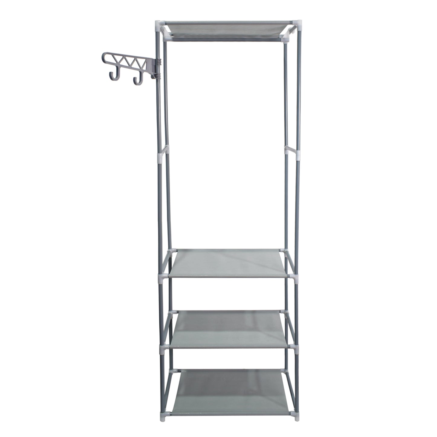 Dulap pentru haine, 3 polite, Naimeed D4832G, Gri