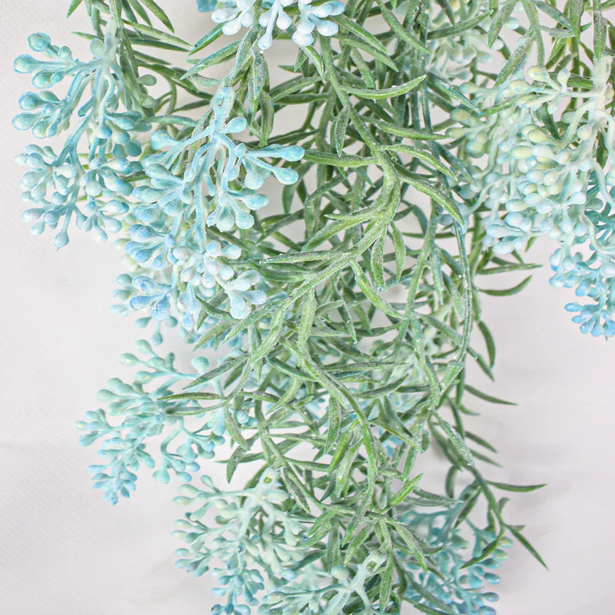 Planta artificiala curgatoare, inaltime 100cm, Naimeed D4861, Albastru - 221.ro