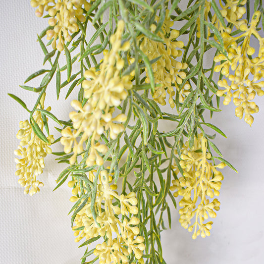 Planta artificiala curgatoare, inaltime 100cm, Naimeed D4861, Galben