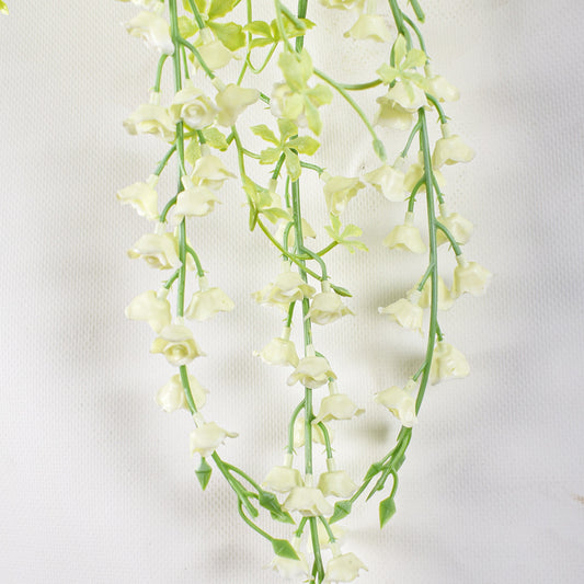 Planta artificiala curgatoare, inaltime 95cm, Naimeed D4863, Alb