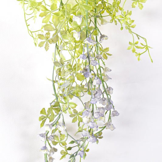 Planta artificiala curgatoare, inaltime 95cm, Naimeed D4863, Albastru