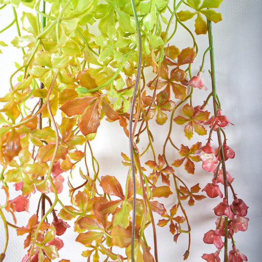 Planta artificiala curgatoare, inaltime 95cm, Naimeed D4863, Rosu - 221.ro