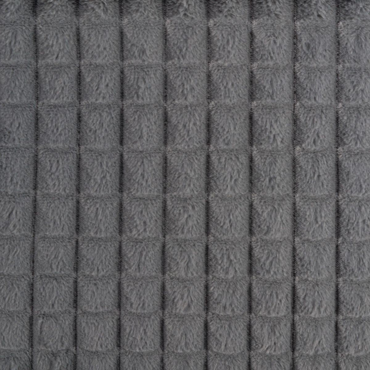 Cuvertura Canapea, Naimeed D4880M, 70x210cm, poliester, pufoasa, matlasata, Gri Inchis