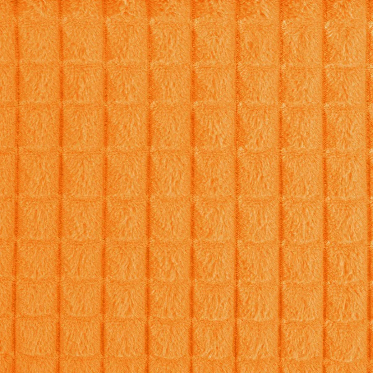 Cuvertura Canapea, Naimeed D4881M, 70x210cm, poliester, pufoasa, matlasata, Portocaliu - 221.ro