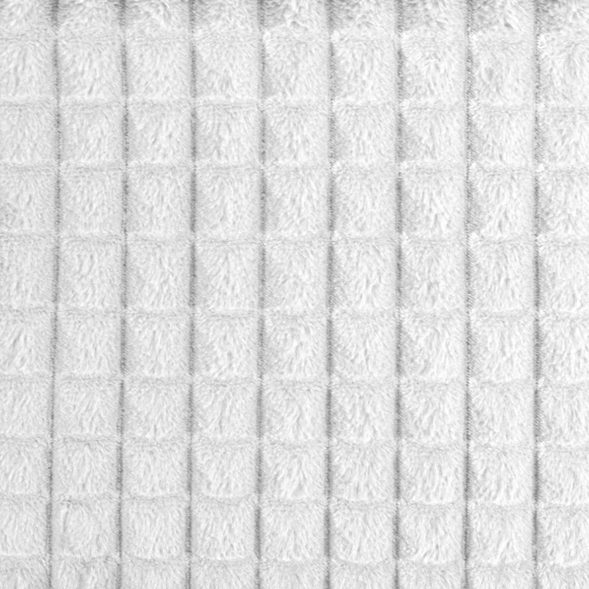 Cuvertura Canapea, Naimeed D4882S, 70x150cm, poliester, pufoasa, matlasata, Alb - 221.ro