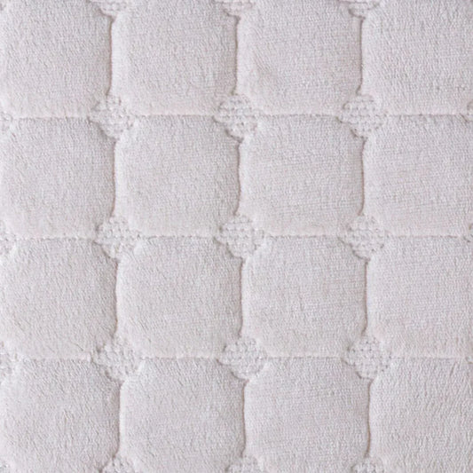 Cuvertura Canapea, Naimeed D4884L, 70x240cm, poliester, pufoasa, matlasata, Alb - 221.ro