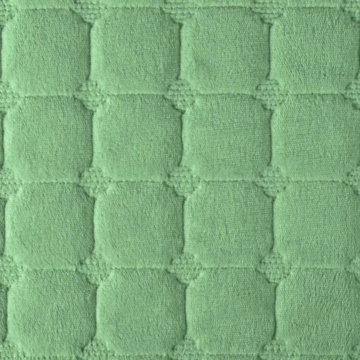 Cuvertura Canapea, Naimeed D4886L, 70x240cm, poliester, pufoasa, matlasata, Verde - 221.ro