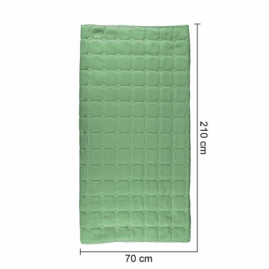 Cuvertura Canapea, Naimeed D4886M, 70x210cm, poliester, pufoasa, matlasata, Verde - 221.ro