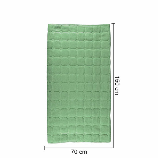 Cuvertura Canapea, Naimeed D4886S, 70x150cm, poliester, pufoasa, matlasata, Verde - 221.ro